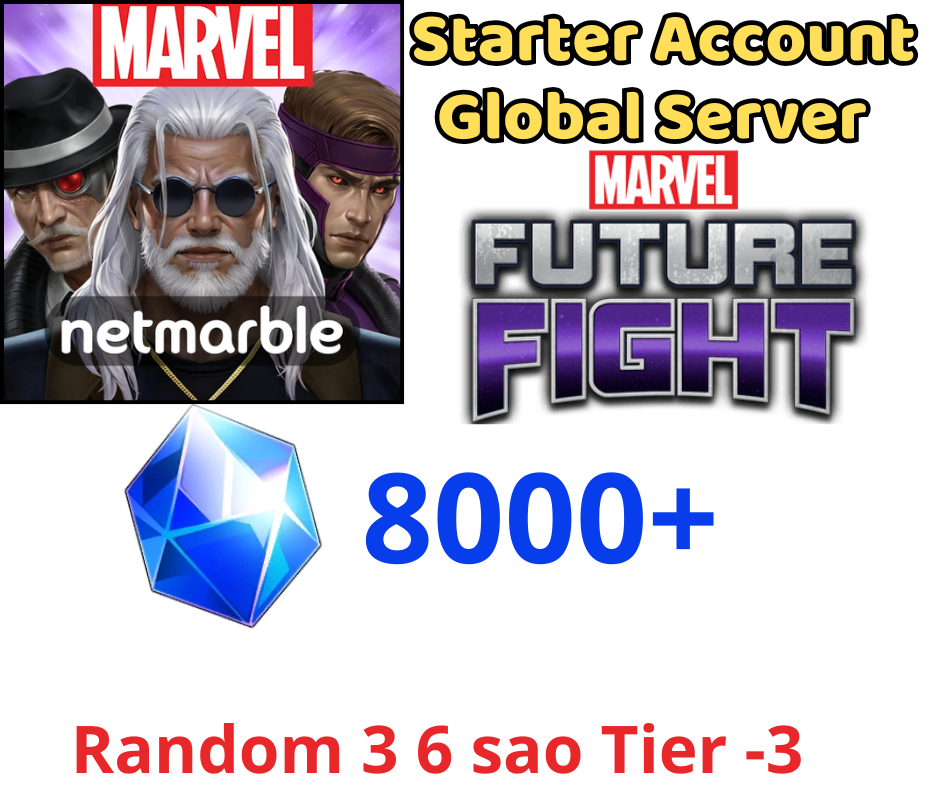 [GLOBAL] 8000+ Gem Marvel: Future Fight